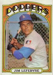 1972 Topps Baseball Cards      369     Jim Lefebvre